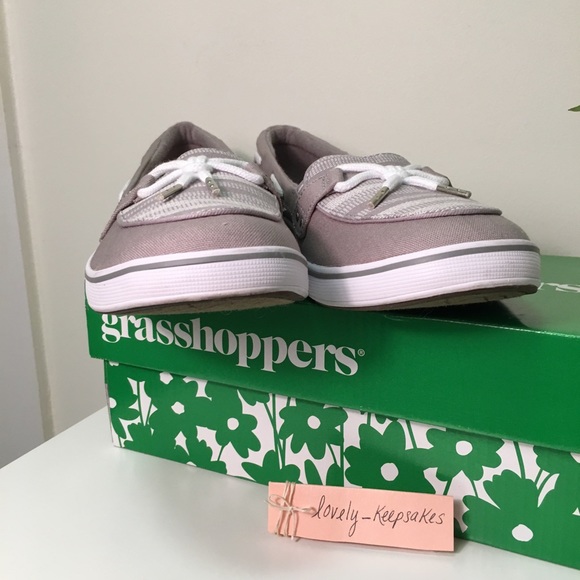 Grasshoppers Windham Gray Preppy Boat Shoes. Sz 9 - Picture 4 of 8